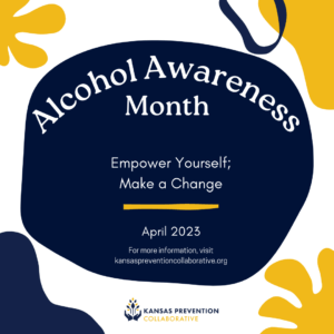 colorful graphic for alcohol awareness month