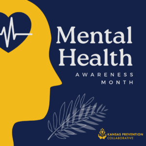 colorful graphic for Mental Health Awareness Month
